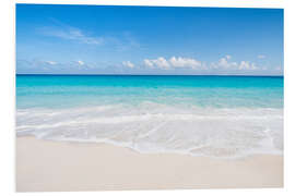 Foam board print Dream beach in the Maldives