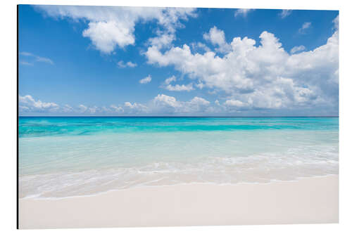 Aluminium print Paradise beach on Bora Bora