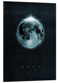 Magnettafel Mond, La Luna