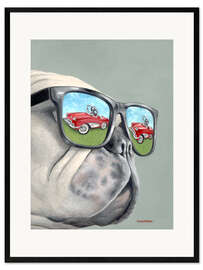 Plakat artystyczny premium w ramie Keep Your Eyes On The Prize