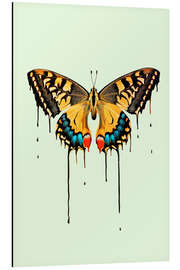 Quadro em alumínio Melting butterfly - Jonas Loose