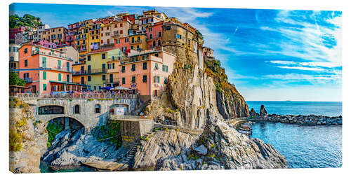 Leinwandbild Manarola