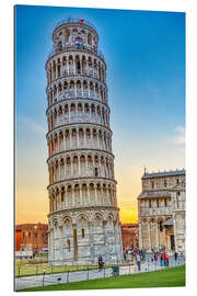 Gallery print The leaning tower of Pisa