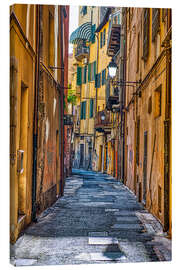 Canvas print In the streets of Pisa