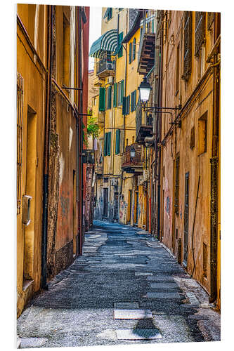 Foam board print In the streets of Pisa