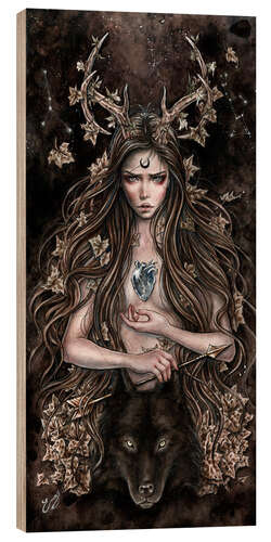 Stampa su legno Sagebrush