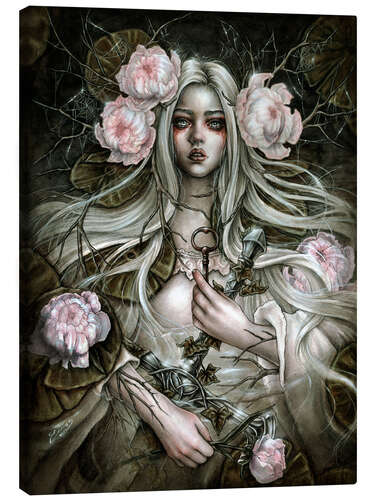 Canvas print The Lady of The Lake