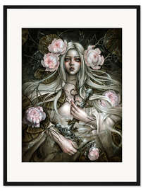 Gerahmter Kunstdruck Die Herrin des Sees