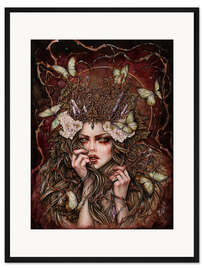 Gerahmter Kunstdruck Der Waldwächter