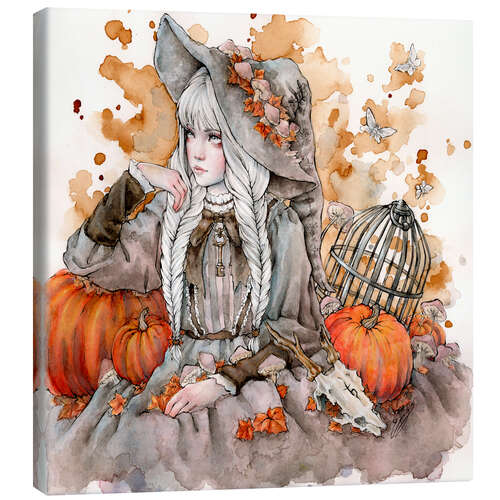 Canvas print The Gray Witch