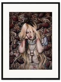 Framed art print Not Your Alice