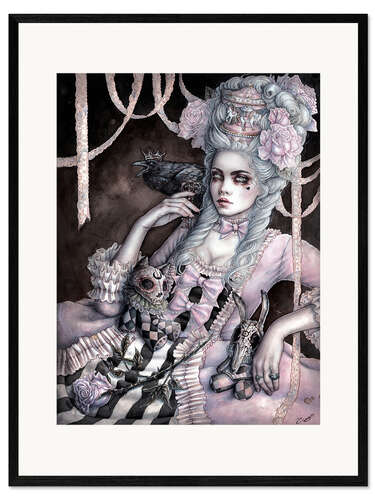 Ingelijste kunstdruk Rococo Dream