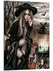 Magnettafel Die Zeit der Hexe