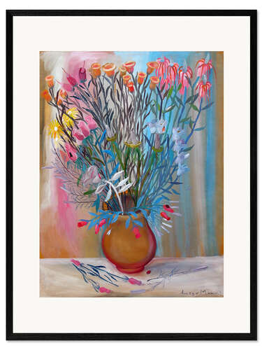 Framed art print Great vase III