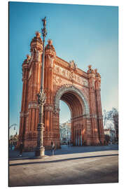 Magnettafel Arc de Triomphe, Barcelona