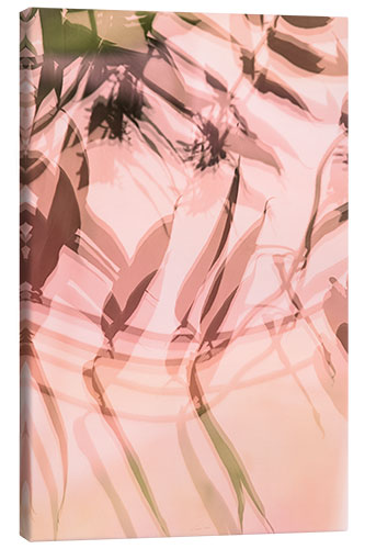 Canvas-taulu Leaves in the dawn VI