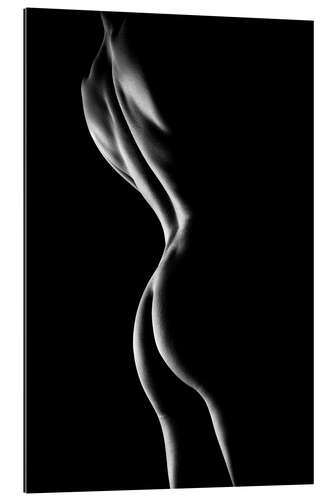 Gallery print Outlines of a naked woman