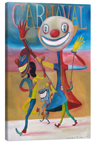 Leinwandbild Karneval