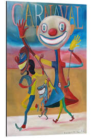 Magnettafel Karneval