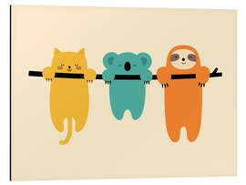 Magnettafel Halte durch - Andy Westface