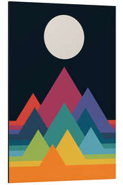 Magnettafel Wundersame Berge