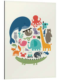 Magnettafel Wir sind eins