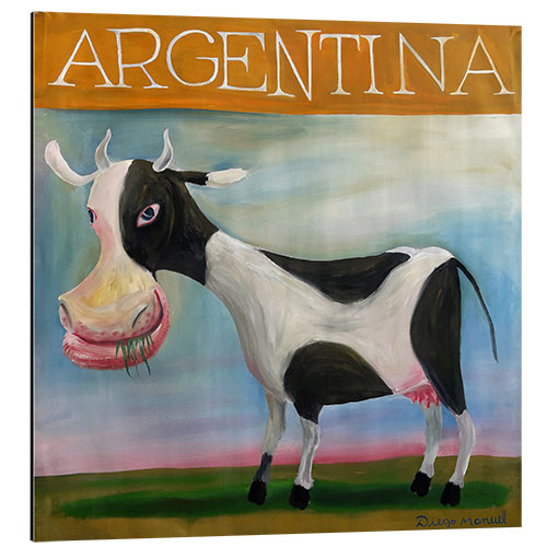 Cuadro de aluminio Vaca argentina