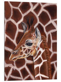 Gallery print Baby giraffe