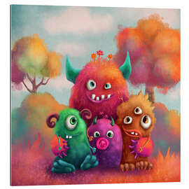 Gallery print Monster Family