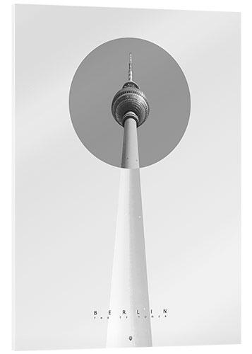 Acrylglasbild Berlin - Der Fernsehturm