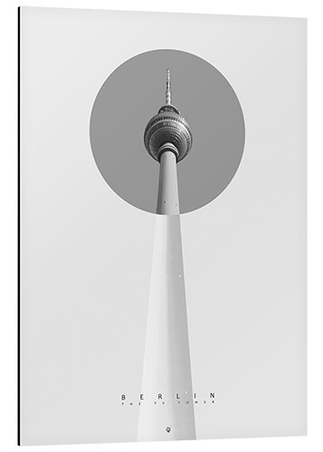 Alubild Berlin - Der Fernsehturm