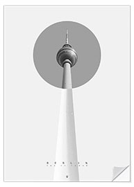 Wandsticker Berlin - Der Fernsehturm