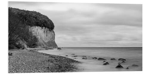 Foam board print Chalk cliffs at Rügen