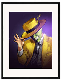 Gerahmter Kunstdruck Die Maske I