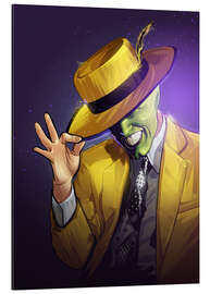 Magnettafel Die Maske I