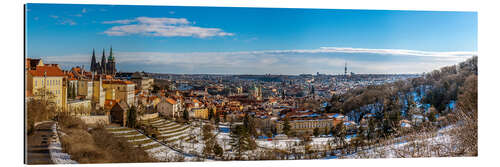 Gallery print View over Prague from the Strahov Monastery