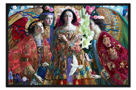 Gerahmter Kunstdruck Verkündigung III