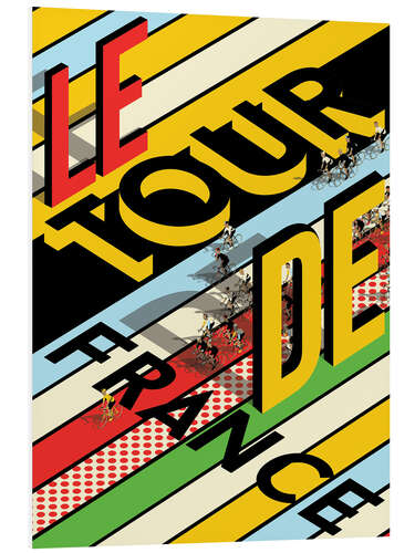 Foam board print The Tour