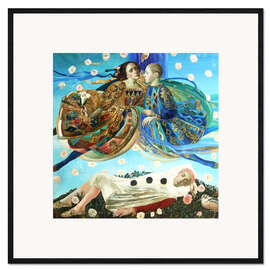 Framed art print Pierrot's Dreams