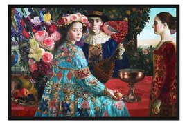 Gerahmter Kunstdruck Widmung an Rembrandt