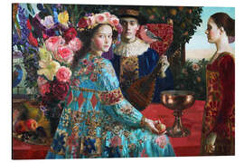 Magnettafel Widmung an Rembrandt