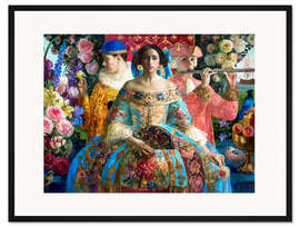 Gerahmter Kunstdruck Melodie