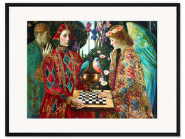 Gerahmter Kunstdruck Turnier