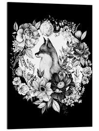 Gallery print Floral Fox