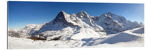 Gallery print Skiing at the Eiger