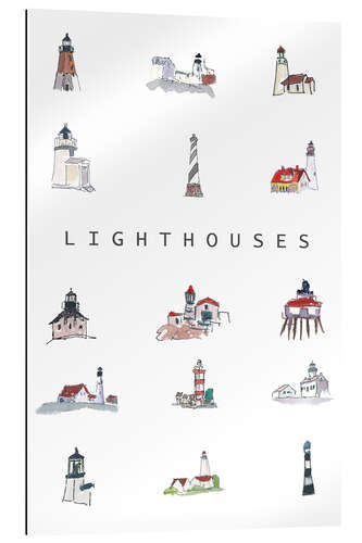 Gallery print Maritime lighthouses