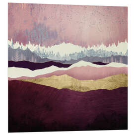 Foam board print Raspberry Hills Landscape