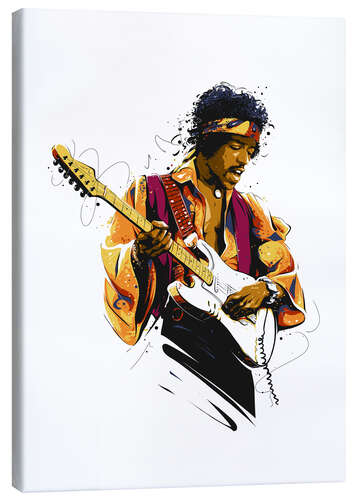 Canvas print Jimi Hendrix