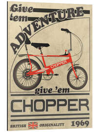 Magnettafel Chopper Fahrrad 1969 Werbung