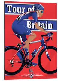 Gallery print Tour of Britain, cycling race